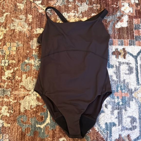 Thinx Leotard Super Absorbency Black Size L Activewear - Picture 2 of 3